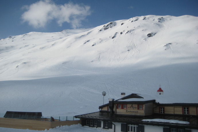 Départ am Oberalppass