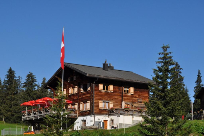 Restaurant Tschugga im Sommer Restaurant Tschugga im Sommer