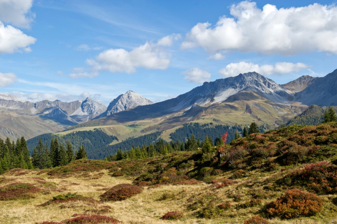 Aussicht vom Rot Tritt