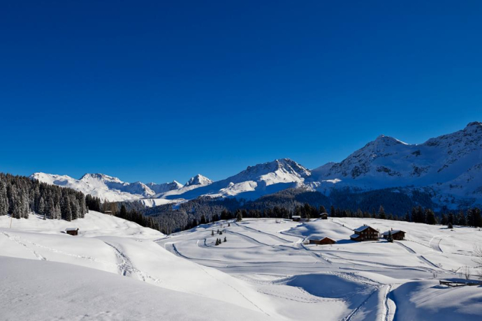 Prätschalp in winter