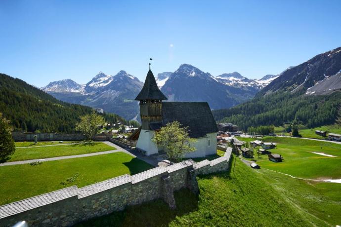 Le Bergkirchli en été Le Bergkirchli en été