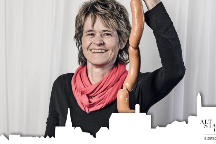 Marchio della macelleria della città vecchia