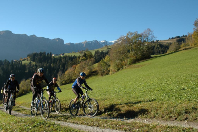 Biker at Heinzenberg