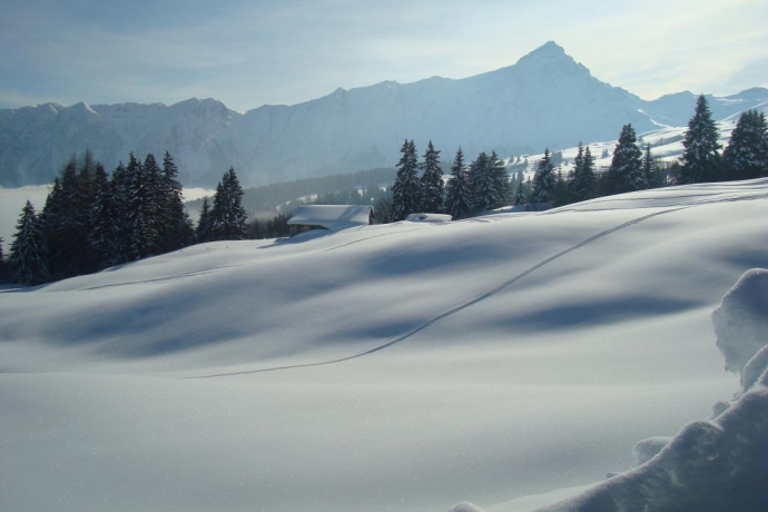 Vue sur le Piz Beverin