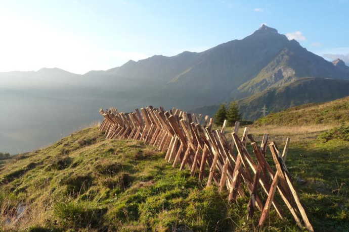 Themenpfad "Ein Berg im Fluss"