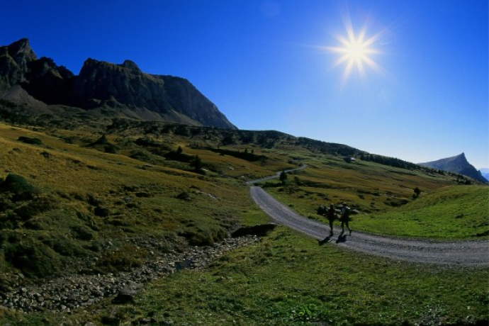 Auf der Hochebene Palfris