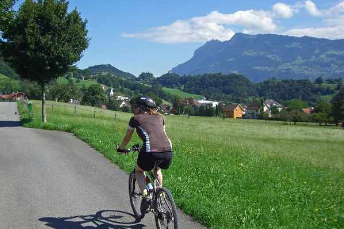 Après la première descente avant Azmoos