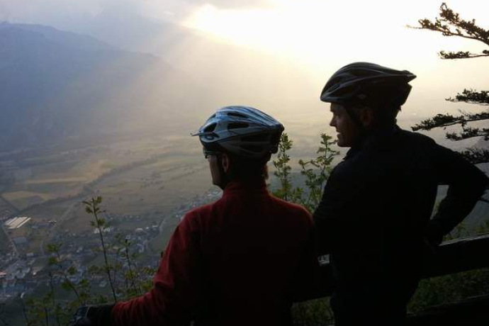 In luftiger Höhe - Fadärastein