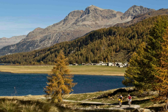 Blick auf Isola