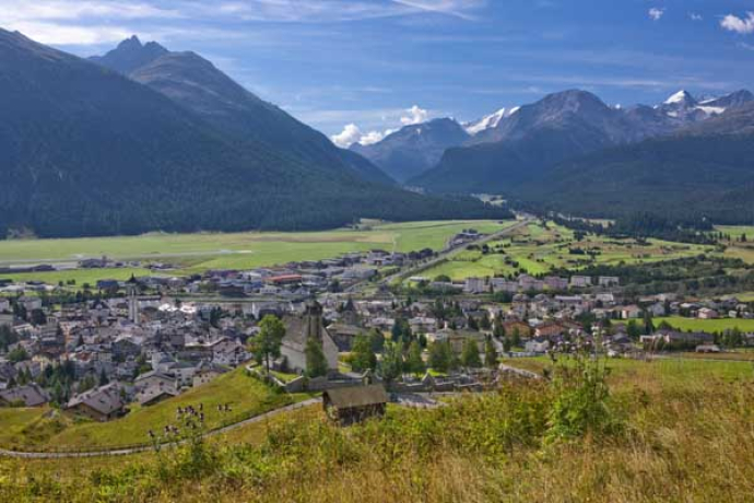 View of Samedan