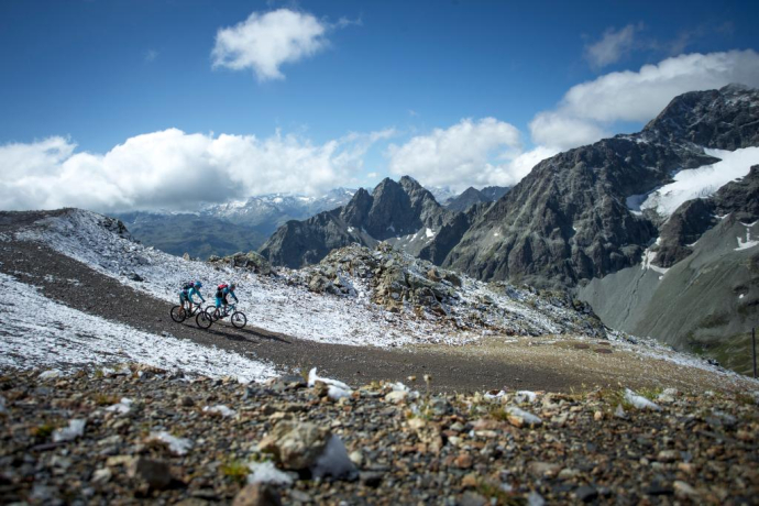Avant le détour vers la Fuorcla Schlattain