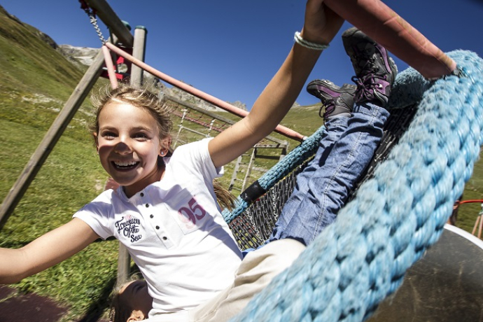 Kinderspielplatz auf Marguns