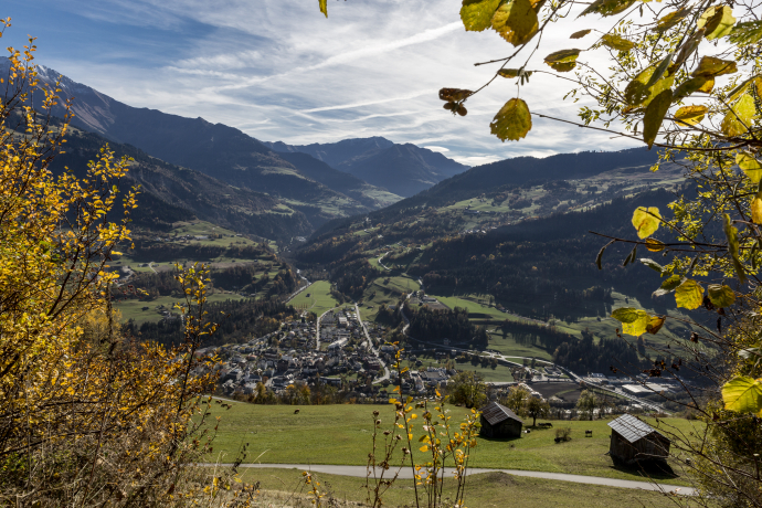 Mountain world of Ilanz