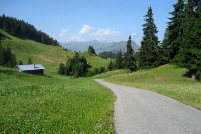 Rossboda kurz nach dem Start