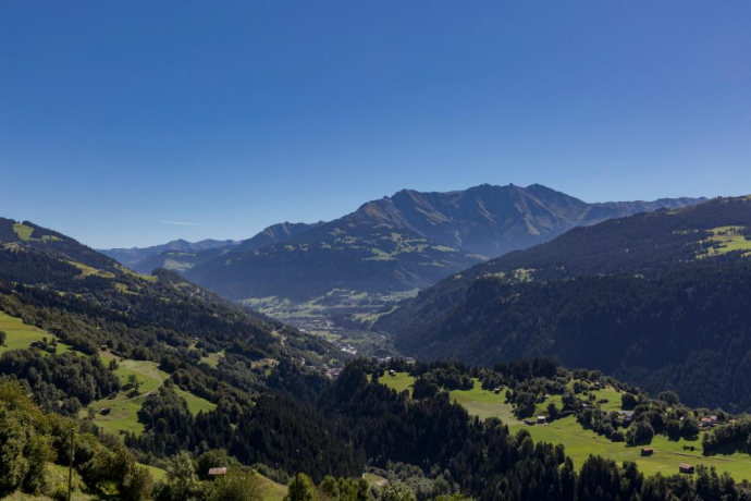 Aussicht ab Alp Dado Sut