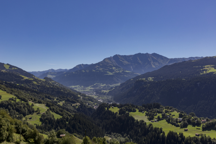 Aussicht oberhalb von Andiast