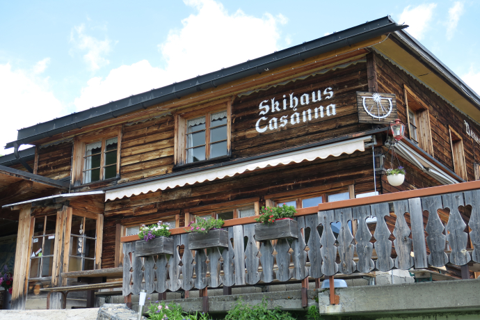Skihaus Casanna.