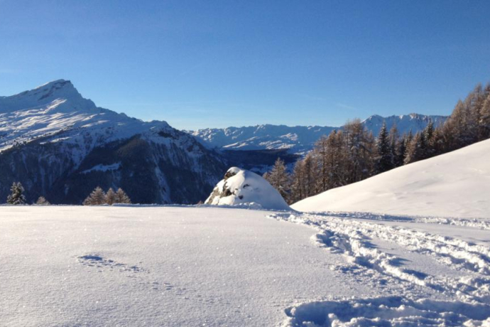 Vue sur le Piz Beverin