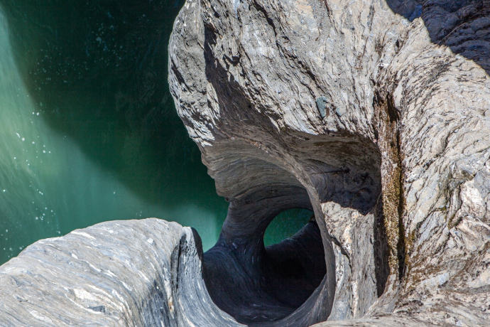 Strudelkopf in the Viamala Gorge