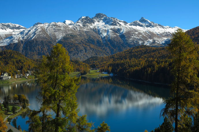 Lago di St. Moritz.