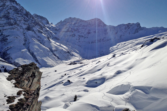 Signalisierter Schneeschuhtrail: Tscheurig, kurz (oua_25695395_image)