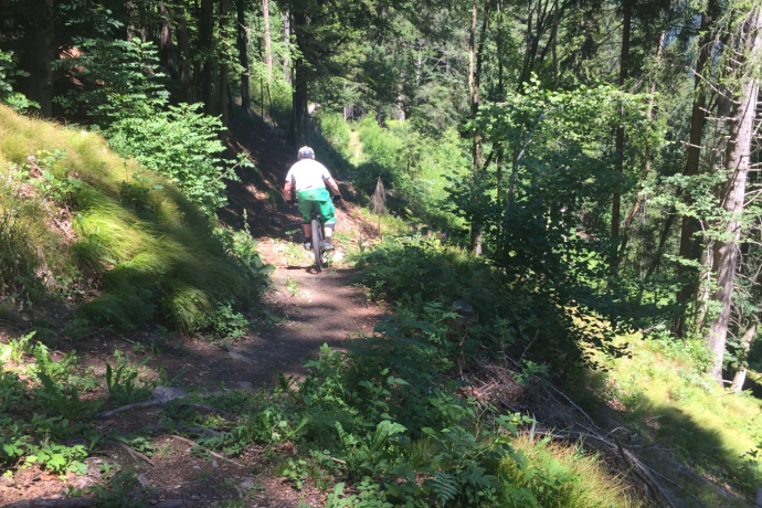 Trail zwischen Malix und Passugg