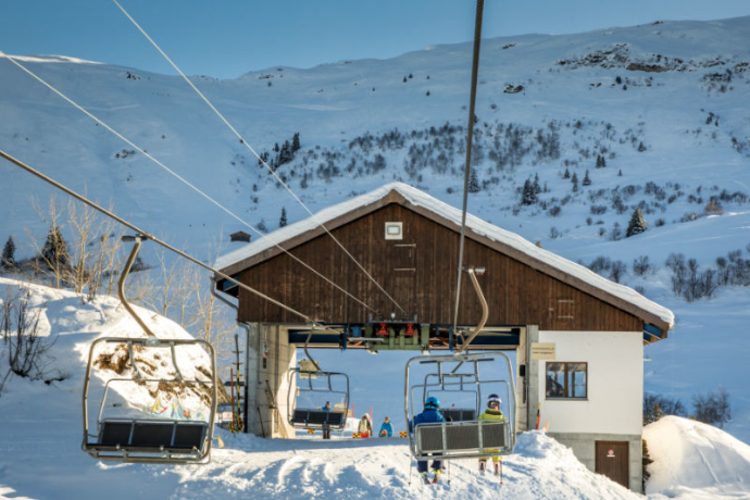 Sesselbahn Talstation Valata - Cuolm Sura