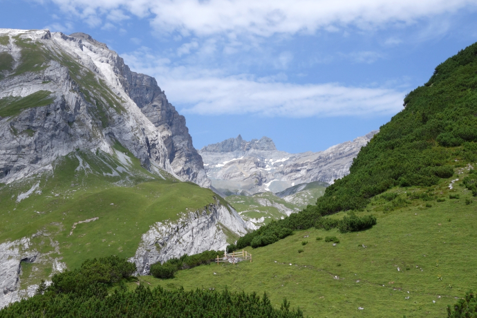 Ringelspitz von der Ringelspitzhütte aus