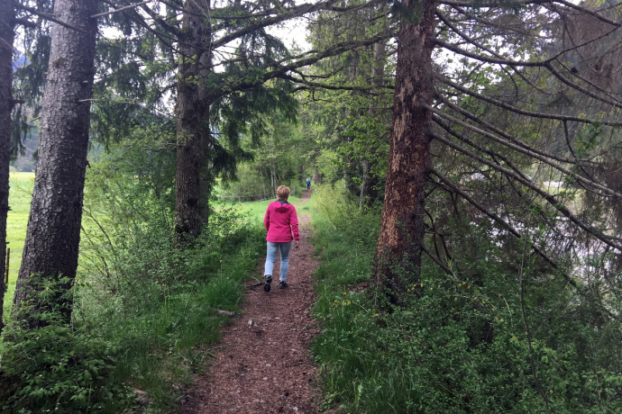 Unterwegs entlang der Landquart