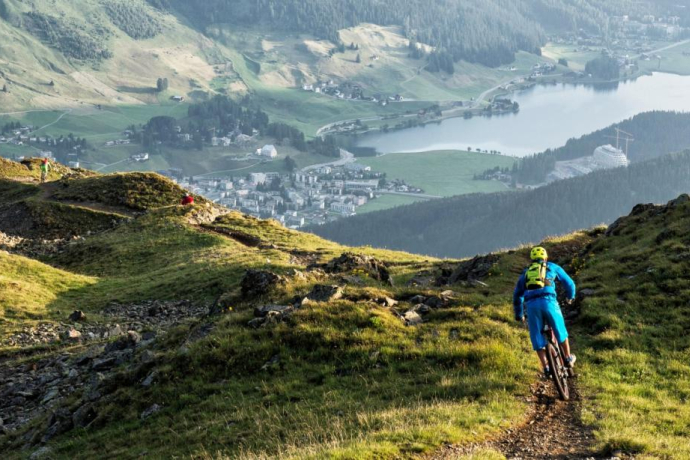 Biken in Davos Biken in Davos