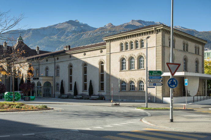 Grand Council Building and Chur Theatre