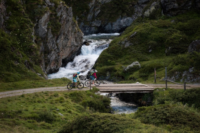 Biken im Val da Fain