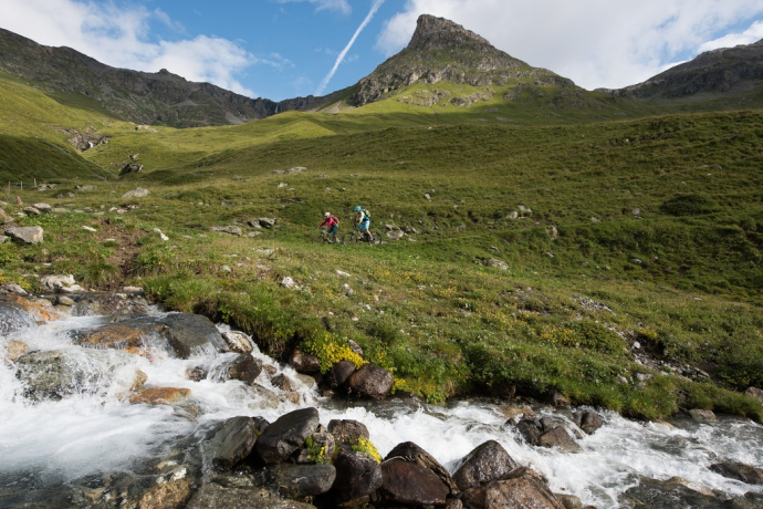 Biken im Val da Fain