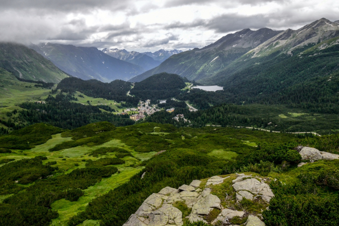 Stage 1: Ascent to the San Bernardino Pass