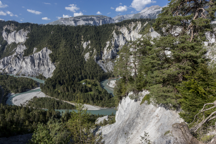 Ruin Gorge from the Islabord viewing platform