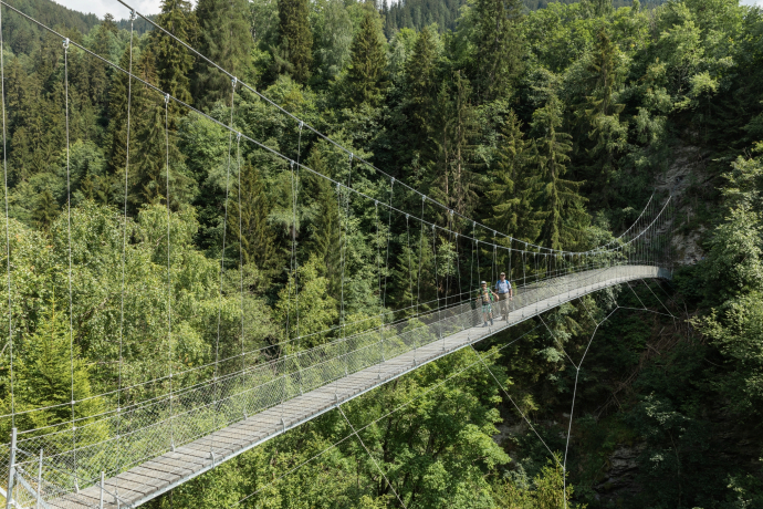 Ponte sospeso Val da Tersnaus