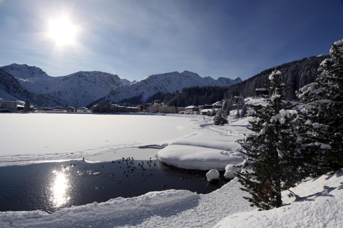Obersee im Winter