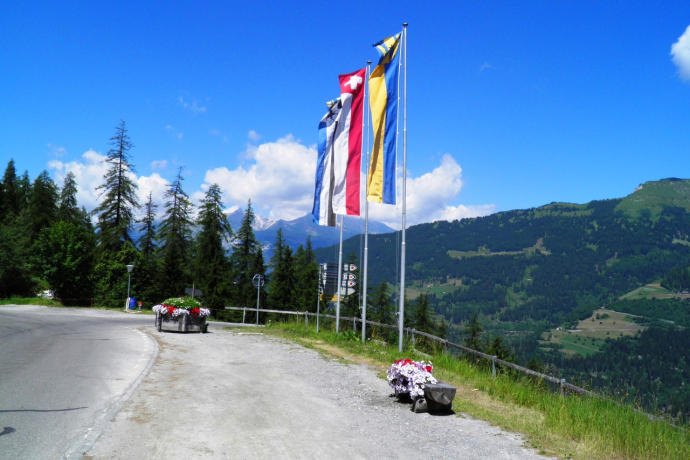 Vista da Tschiertschen sullo Schanfigg