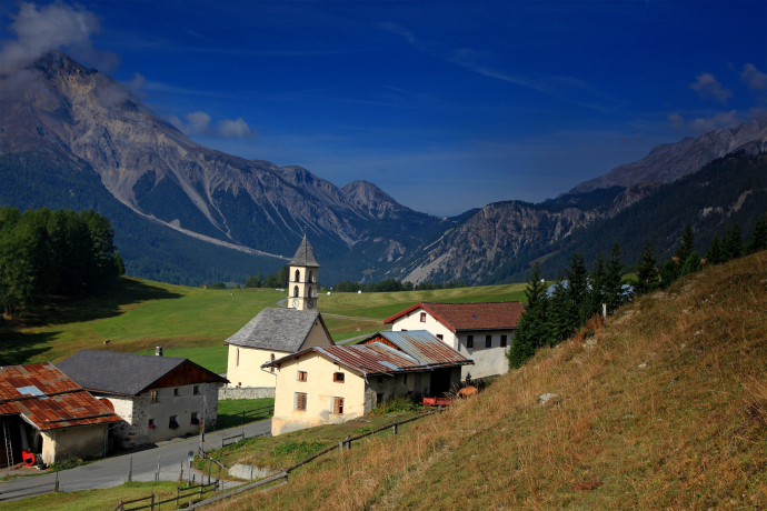 Lü in Val Müstair. Lü in Val Müstair.