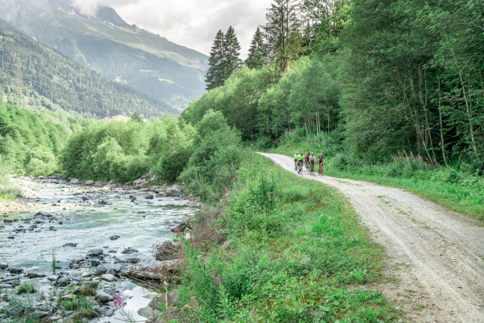 Weg von Surrein nach Trun