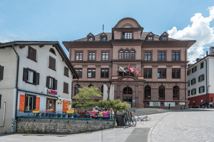 Ilanz, die erste Stadt am Rhein