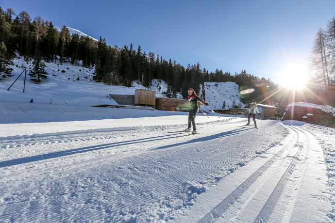 Cross-country ski trail Cross-country ski trail
