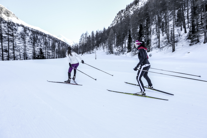 Cross-country ski trail Cross-country ski trail