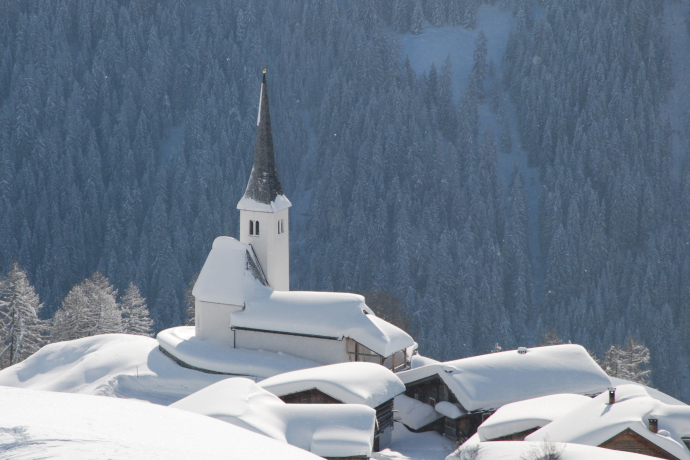 Reformierte Kirche Tenna ©Safiental Tourismus AG