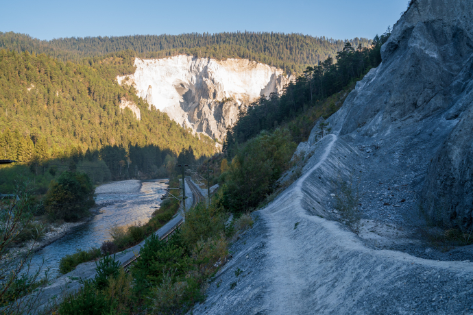Rundwanderung: Caumasee - Rheinschlucht "Swiss Grand Canyon"