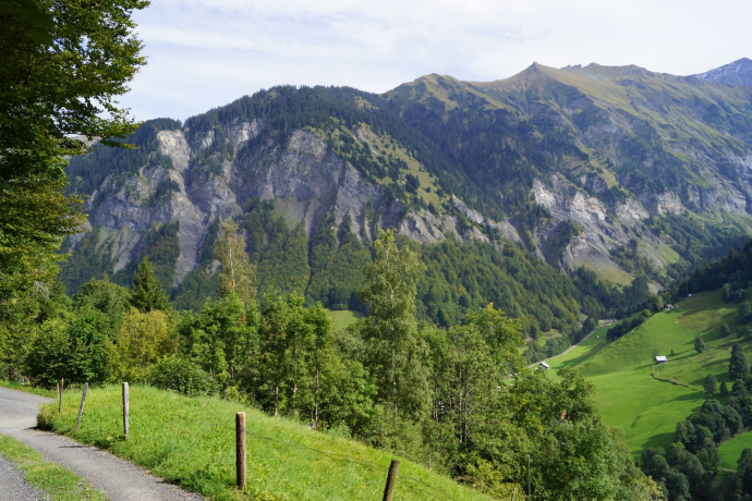 Flysch bei Weisstannen Flysch bei Weisstannen