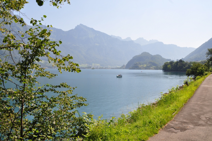 Blick in richtung Walenstadt