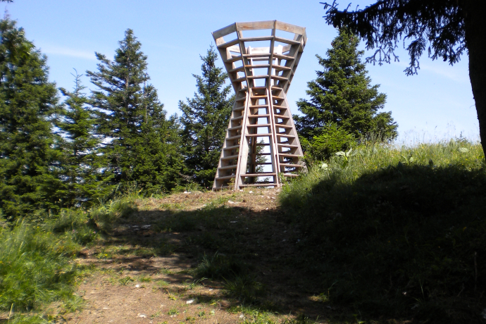 Tour d’observation astucieuse au Prodkopf