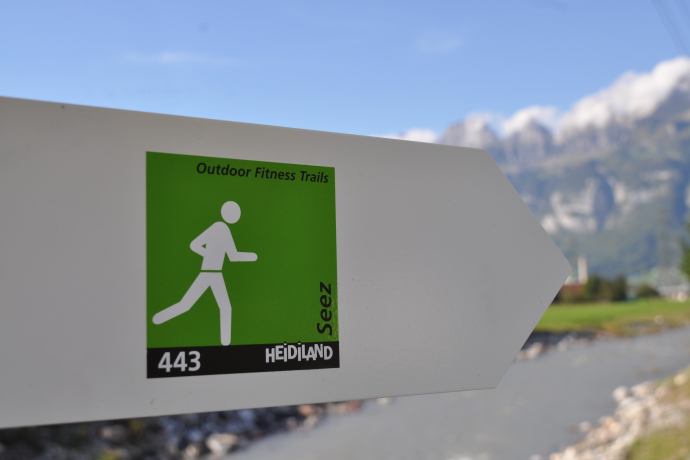 Namensgeber des Trails - Das Bächlein Seez