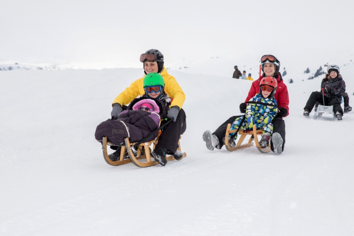 Schlittelweg Patiarm - Vignogn